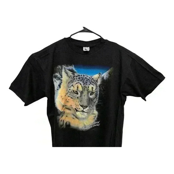 VTG 90s Snow Leopard Single Stitch Caribbean Dream Sunrise Sportswear XXL NEW - Picture 2 of 10